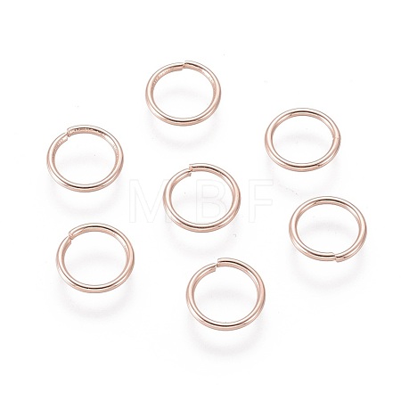 304 Stainless Steel Open Jump Rings STAS-O098-02RG-06-1