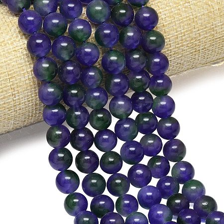 Natural Malaysia Jade Beads Strands G-B165-C02-14mm-1