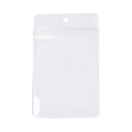 Rectangle Transparence EVA Zip Top Gift Bags OPP-T003-02C-03-1