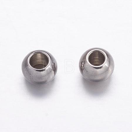 Tarnish Resistant 304 Stainless Steel Spacer Beads STAS-K146-058-B-1