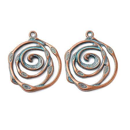 Tibetan Style Alloy Pendants FIND-B055-02M-1