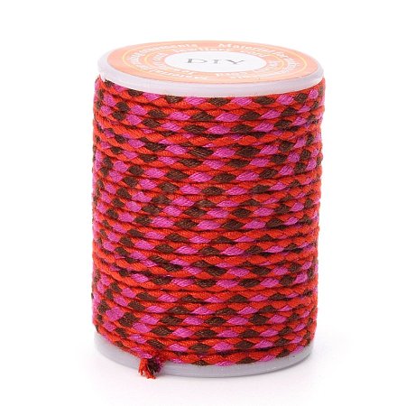 4-Ply Polycotton Cord with Metallic Thread OCOR-Z003-D12-1