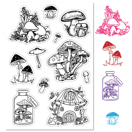 PVC Plastic Clear Stamps DIY-WH0439-0047-1