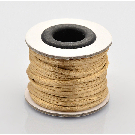 Nylon Satin Rattail Cords NWIR-O001-A-19-1