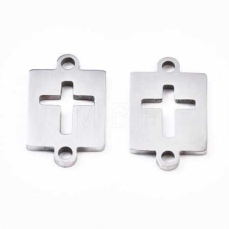 Tarnish Resistant 201 Stainless Steel Link Connectors STAS-S110-107P-1