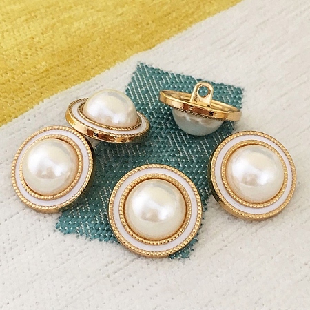 Alloy Enamel Shank Buttons PW-WG7AF6A-03-1