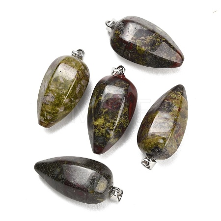 Natural Dragon Blood Pendants GG-K002-16L-1