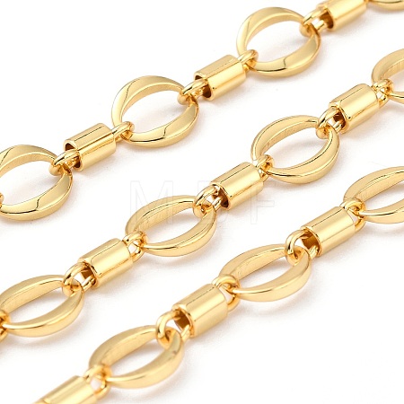 Handmade Brass Oval Link Chains CHC-A004-17G-NR-1