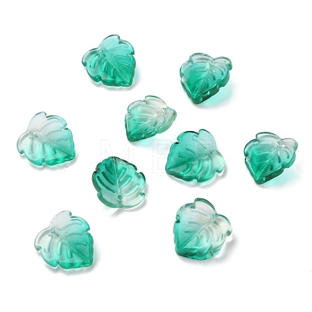 Transparent Glass Pendants GLAA-B004-02B-1