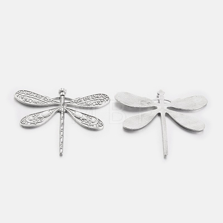 Tibetan Style Alloy Pendants LS-TIBEP-38X49-AS-1