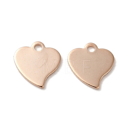 201 Stainless Steel Charms LS-STAS-F039-67-RG-1