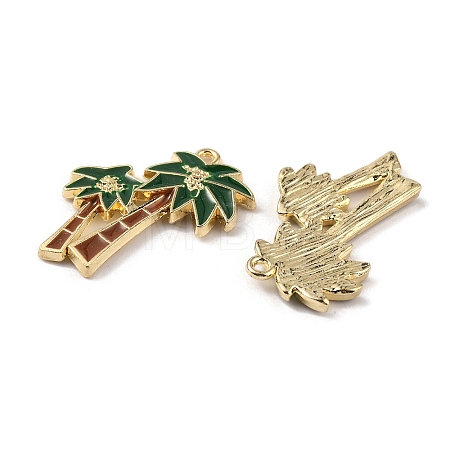 Alloy Enamel Pendants FIND-WH0120-16G-1