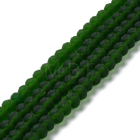 Transparent Glass Beads Strands EGLA-A034-T10mm-MD24-1