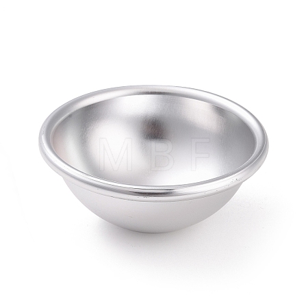 Aluminum Half Sphere Molds LS-AJEW-E048-01P-02-1