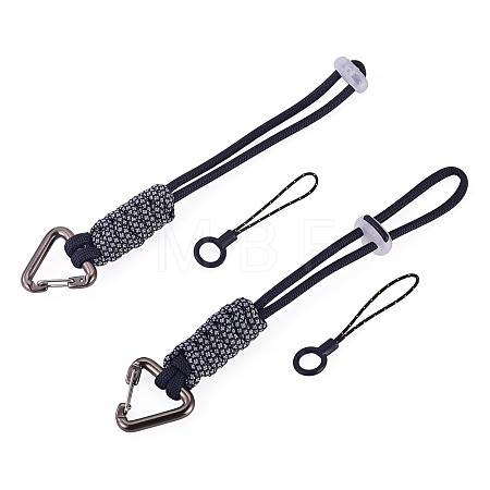 Polyester Cord Ropes Pendant Decorations HJEW-TADJ0022-01A-1