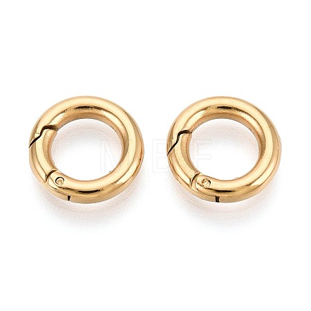 304 Stainless Steel Spring Gate Rings STAS-N115-70G-1