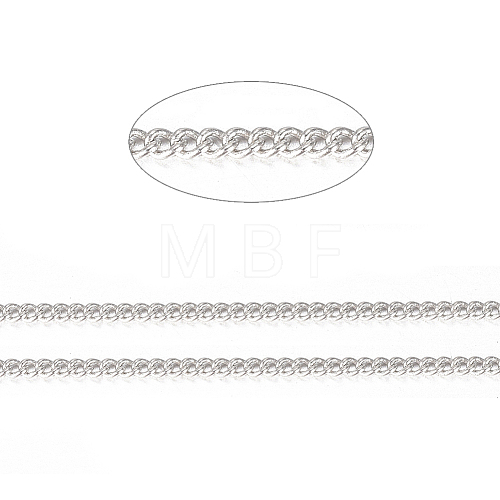 Brass Twisted Chains CHC-S100-0.35mm-P-NF-1