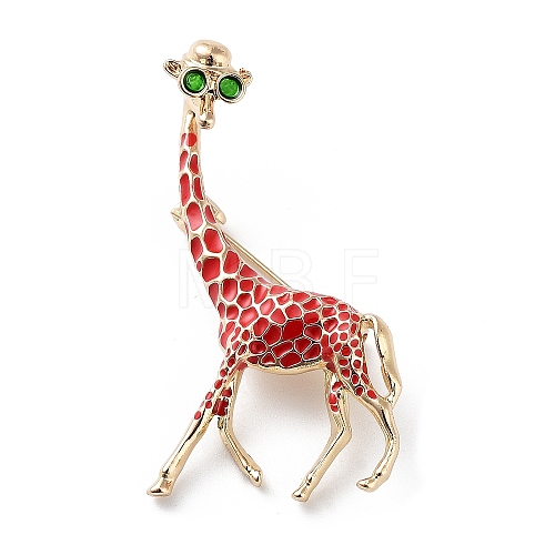 Giraffe Enamel Pins JEWB-M034-01KCG-1