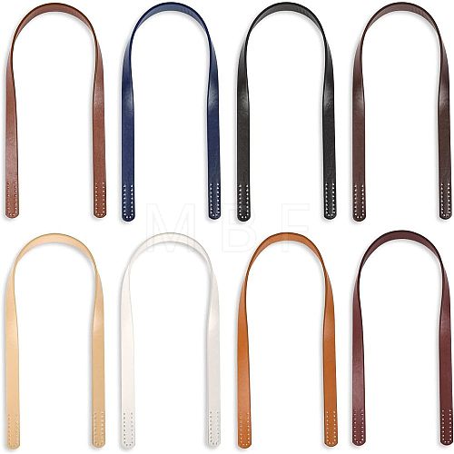 8Pcs 8 Colors PU Imitation Leather Bag Straps FIND-FH0004-99-1