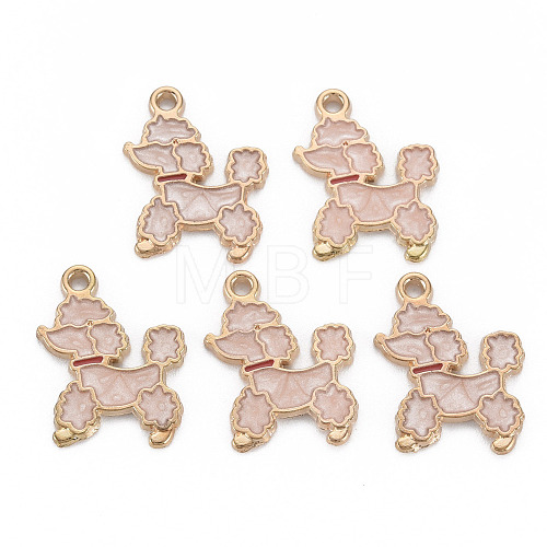 Alloy Enamel Pendants ENAM-N055-013A-NR-1