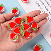 Transparent Enamel Acrylic Beads X1-TACR-S155-003-6