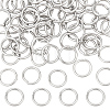 60Pcs Tarnish Resistant 304 Stainless Steel Open Jump Rings STAS-LP0001-39P-08-1