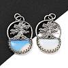 Opalite Bag Pendants G-Q163-06AS-02-1