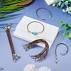 30Pcs Korean Waxed Polyester Cord Bracelet Making YC-TADJ0001-02C-5