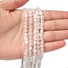 Natural Quartz Crystal Beads Strands G-F817-A16-01-2