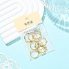 SHEGRACE Adjustable Brass Ring Components XGR0088G-132G-6