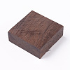 Square Wooden Pieces for Wood Jewelry Ring Making WOOD-WH0101-29D-2