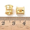 Brass European Beads KK-B166-01G-6-2