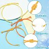 24Pcs Polyester Cord Bracelets Making AJEW-FS00006-3