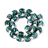 Handmade Gold Sand Lampwork Beads Strands LAMP-Q041-09C-2