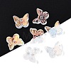 Electroplate Transparent Glass Beads EGLA-N057-03A-2