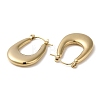 Rack Plating 304 Stainless Steel Thick Hoop Earrings for Women EJEW-Z026-23G-2