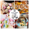 7-Slot Alloy Easter Egg Display Stands ODIS-WH20010-13B-EB-5
