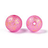 Baking Paint Glass Beads DGLA-N014-8mm-01F-2