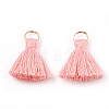 Polycotton(Polyester Cotton) Tassel Pendant Decorations X-FIND-S280-13-1