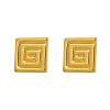 316L Surgical Stainless Steel Stud Earrings for Women WGB5938-01-5