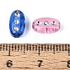 Plastic Oval Beads KY-Q002-03-4