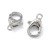 Cross Brass Lobster Claw Clasps KK-H256-03P-02-2