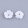 Opaque Resin Bead Caps X-RESI-T040-031C-2