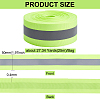 25M Flat Reflective Polyester Ribbons OCOR-BC0006-17B-2