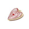 Printed Alloy Pendants ENAM-F160-07C-G-2
