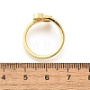 Brass Cuff Rings for Women RJEW-U044-D-5