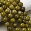 Natural Chinese Jade/Southern Jade Beads Strands X-G-F363-12mm-8