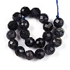 Natural Cordierite/Iolite/Dichroite Beads Strands G-S345-10mm-27-3