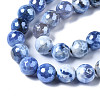 Natural Agate Beads Strands G-Q998-013B-3