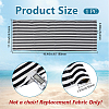 1Pc Stripe Polyester Chair Replacement Fabric AJEW-GF0014-50I-2
